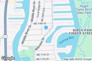 Map image of the property - 2612 NE 13th Ct