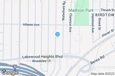 Map image of the property - 2163 Chesterland Ave