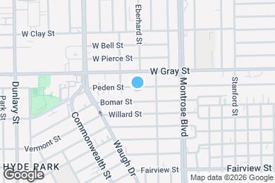 Map image of the property - 1227 Peden St