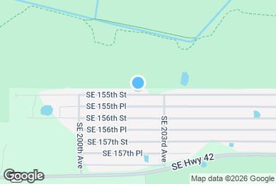 Map image of the property - 20235 SE 155th St