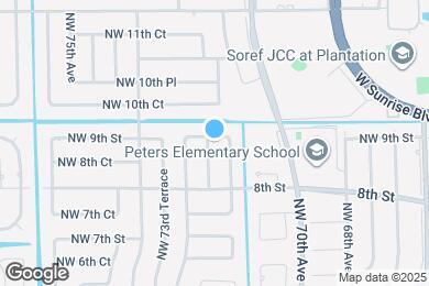 Map image of the property - 880 NW 72nd Ter