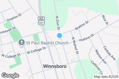 Map image of the property - 205 N Zion St