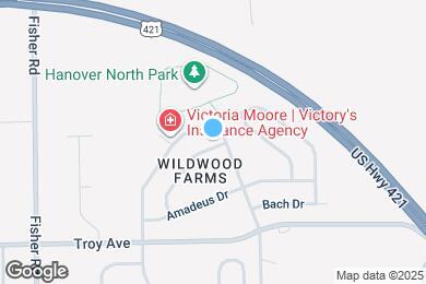 Map image of the property - 2832 Ludwig Dr