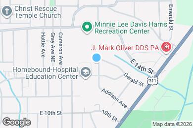 Map image of the property - 1242 Addison Ave