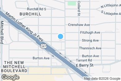 Map image of the property - 3111 Strong Ave