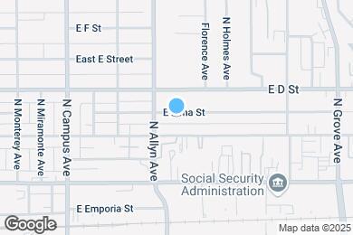 Map image of the property - 930 E Elma St