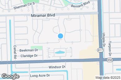 Map image of the property - 2845 SW 83rd Ter