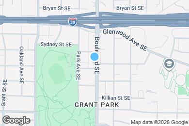 Map image of the property - 523 Boulevard SE