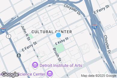 Map image of the property - 457 E Kirby St