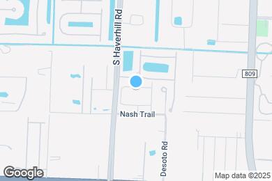 Map image of the property - 4812 Foxtail Palm Ct