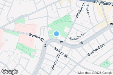 Map image of the property - 1409 Commonwealth Ave