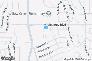 Map image of the property - 1117 Fallgate Dr