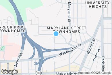 Map image of the property - 4129 Vermont St