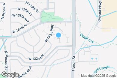 Map image of the property - 930 W 133rd Cir
