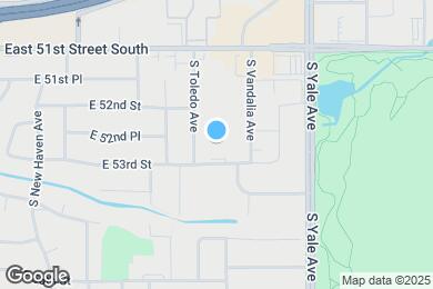 Map image of the property - Southern Hills Retirement Community
