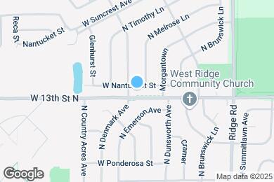 Map image of the property - 7725 W Nantucket St