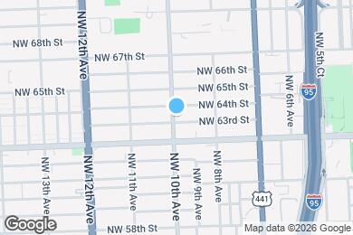 Map image of the property - 943 NW 63rd St