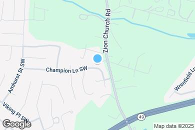 Map image of the property - 3081 Champion Ln SW