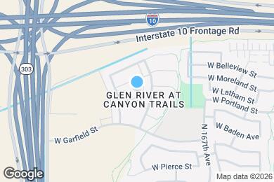 Map image of the property - 16868 W Roosevelt St