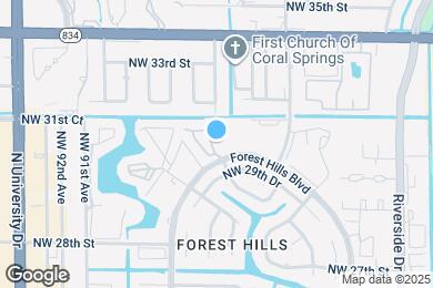 Map image of the property - 8707 Forest Hills Blvd