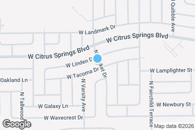 Map image of the property - 1937 W Tacoma Dr