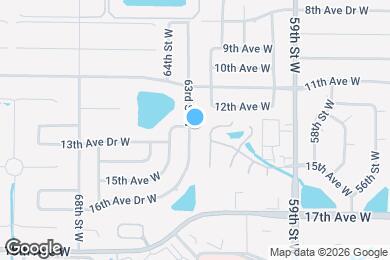 Map image of the property - 1301 63rd St W