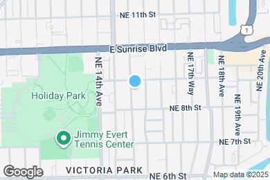 Map image of the property - 828 NE 16th Ave