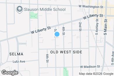 Map image of the property - 425 5th St