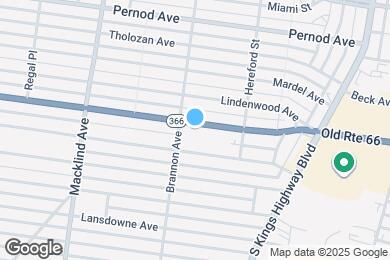 Map image of the property - 5056 Chippewa St