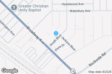 Map image of the property - 5708 South Blvd