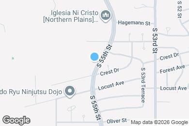 Map image of the property - 2826 S 55th St
