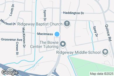 Map image of the property - 2506 Cardigan Dr
