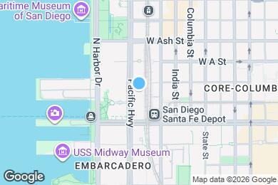 Map image of the property - 1199 Pacific Hwy