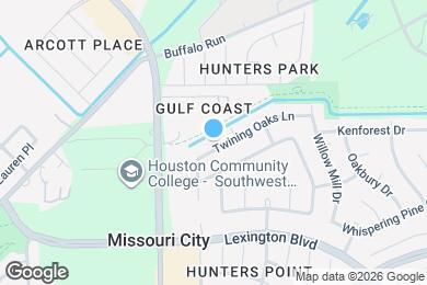 Map image of the property - 1414 Twining Oaks Ln