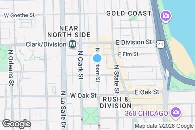 Map image of the property - 1128 N Dearborn St