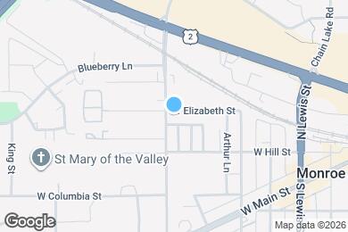 Map image of the property - 349 N Kelsey St