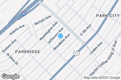Map image of the property - 2531 Woodbine Ave