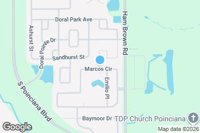 Map image of the property - 4784 Marcos Cir