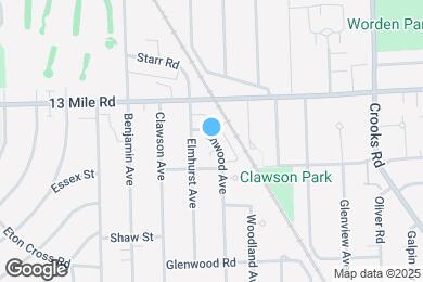 Map image of the property - 2525 W 13 Mile Rd