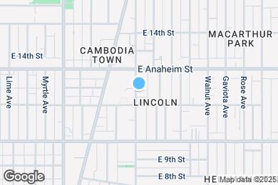 Map image of the property - 1128 Orange Ave