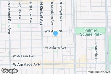 Map image of the property - 2141 N Spaulding Ave