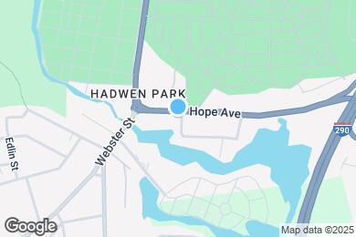 Map image of the property - 189 Hope Ave