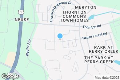 Map image of the property - 5051 Neuse Commons Ln