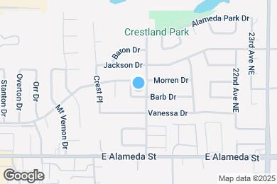Map image of the property - 1805 Barb Dr