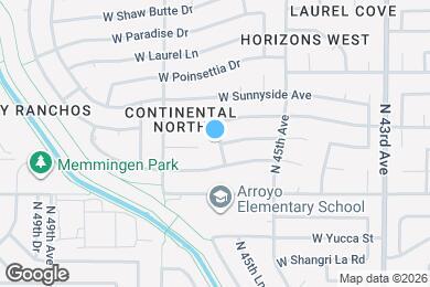 Map image of the property - 11448 N 46th Ave