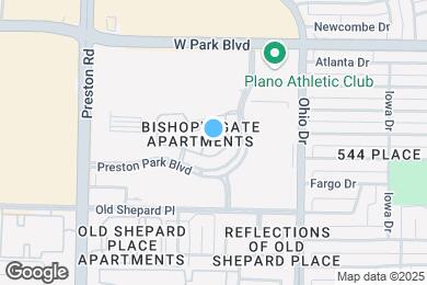 Map image of the property - The Ellington Apartments