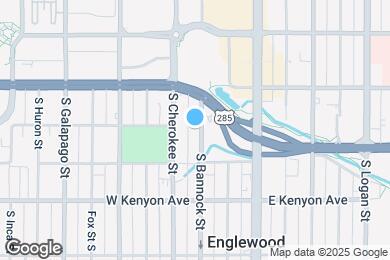 Map image of the property - 3555 S Bannock St