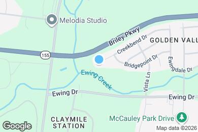 Map image of the property - 2893 Creekbend Dr