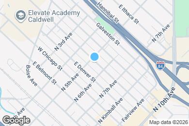Map image of the property - 524 E Elgin St
