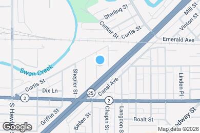 Map image of the property - 223 Charles St